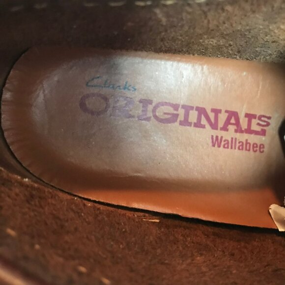 Clarks Original Wallaby Mens 7.5M Brown Leather Casual Shoes main image 7